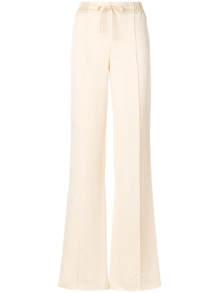 Valentino Straight-leg Trousers - Neutrals