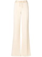 Valentino Straight-leg Trousers - Neutrals