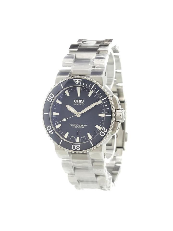 Oris 'aquis Date' Analog Watch, Men's, Stainless Steel