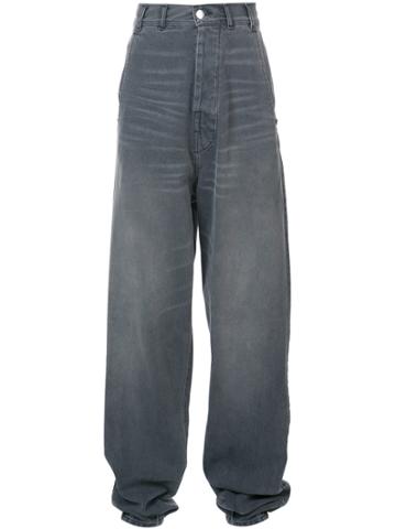 Neith Nyer High Waist Slouch Jeans - Grey