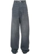 Neith Nyer High Waist Slouch Jeans - Grey