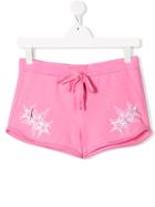 My Brand Kids Teen Star Patch Shorts - Pink