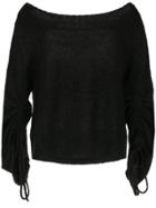 Taylor Boat Neck Jumper - Black