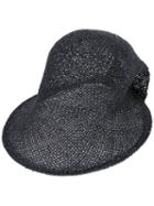 Paloma Barceló - Summer Hat - Women - Straw - 58, Black, Straw