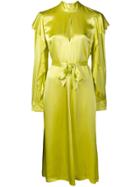 Golden Goose Mock Neck Dress - Yellow