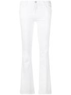 J Brand Low-rise Bootcut Trousers - White
