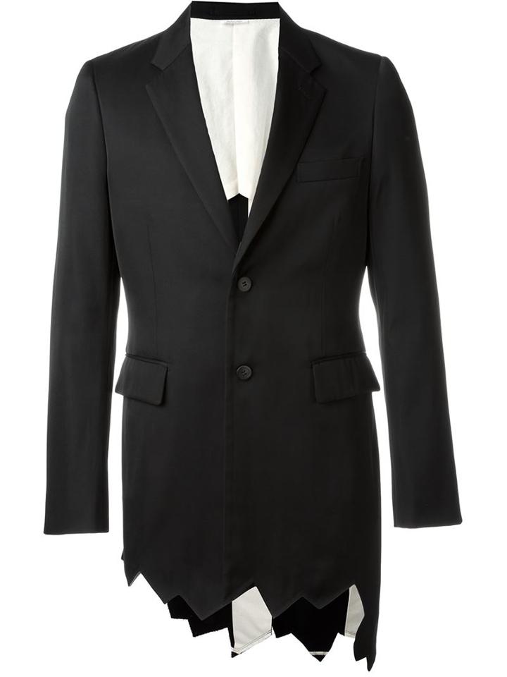 Comme Des Garçons Homme Plus Zigzag Hem Blazer