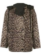 Ports 1961 Leopard Quilted Jacket - Brown