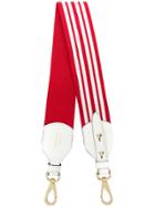 Prada Webbed Bag Strap - Red