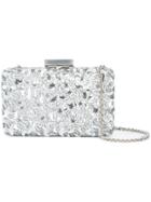 Oscar De La Renta Rogan Sequin Box Clutch - Metallic