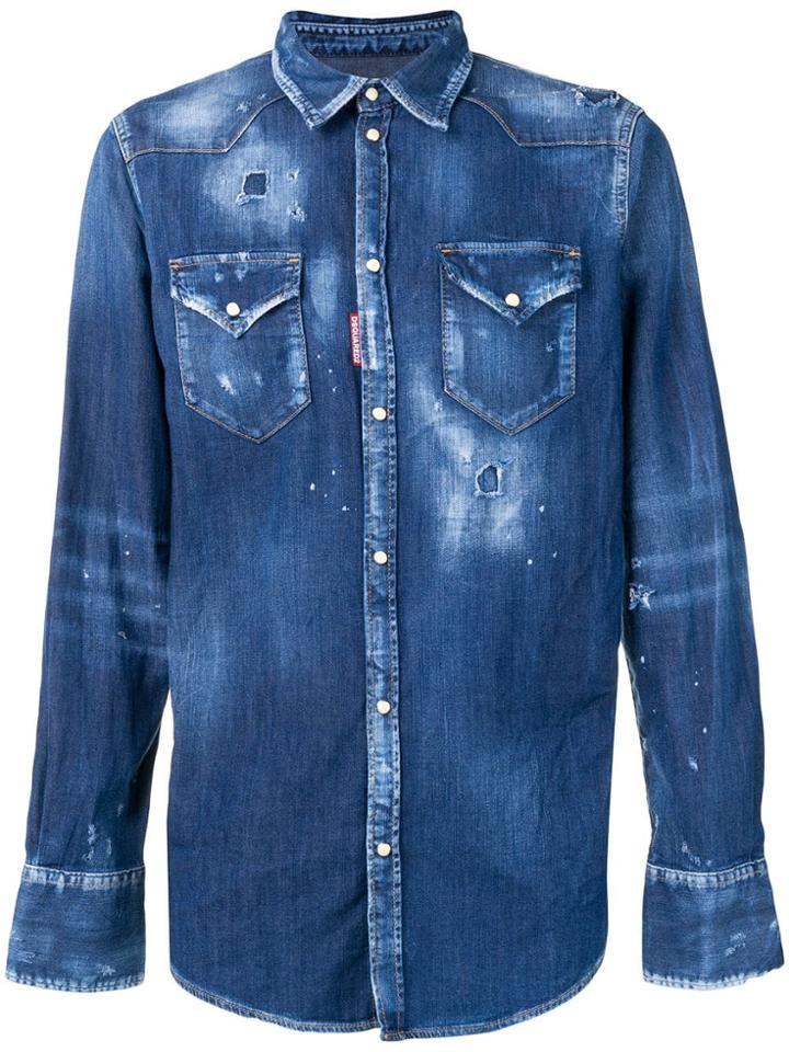 Dsquared2 Dsquared2 Dm0226s30341 470 Natural (veg)->cotton - Blue