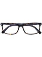 Ermenegildo Zegna - Square Frame Glasses - Men - Acetate - 57, Black, Acetate