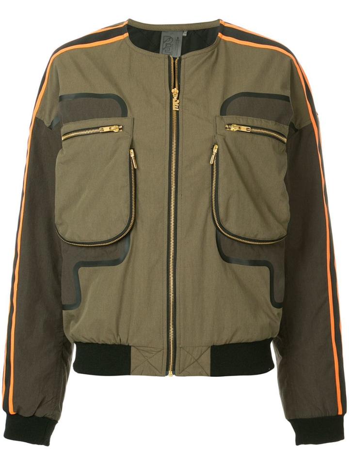 P.e Nation Record Run Jacket - Green
