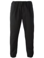 Mcq Alexander Mcqueen Tapered Trousers, Men's, Size: 44, Black, Cotton/spandex/elastane