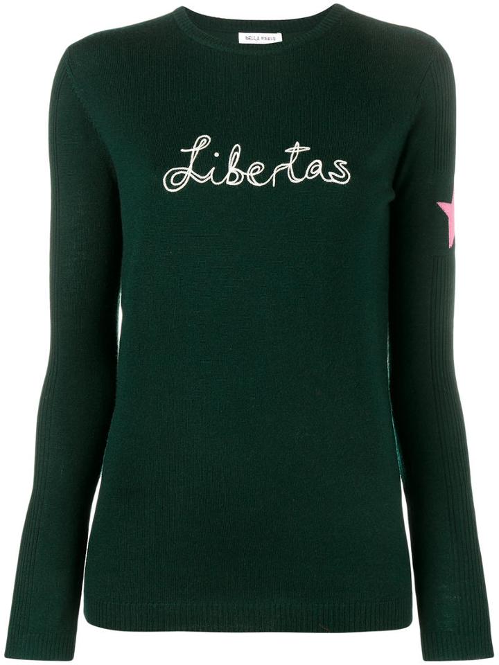 Bella Freud Libertas Sweater, Women's, Size: Medium, Green, Wool