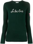 Bella Freud Libertas Sweater, Women's, Size: Medium, Green, Wool