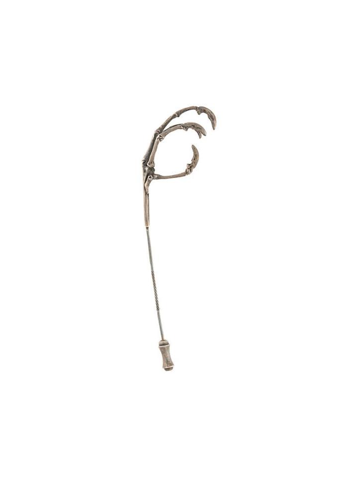 Ann Demeulemeester Claw Brooch - Black
