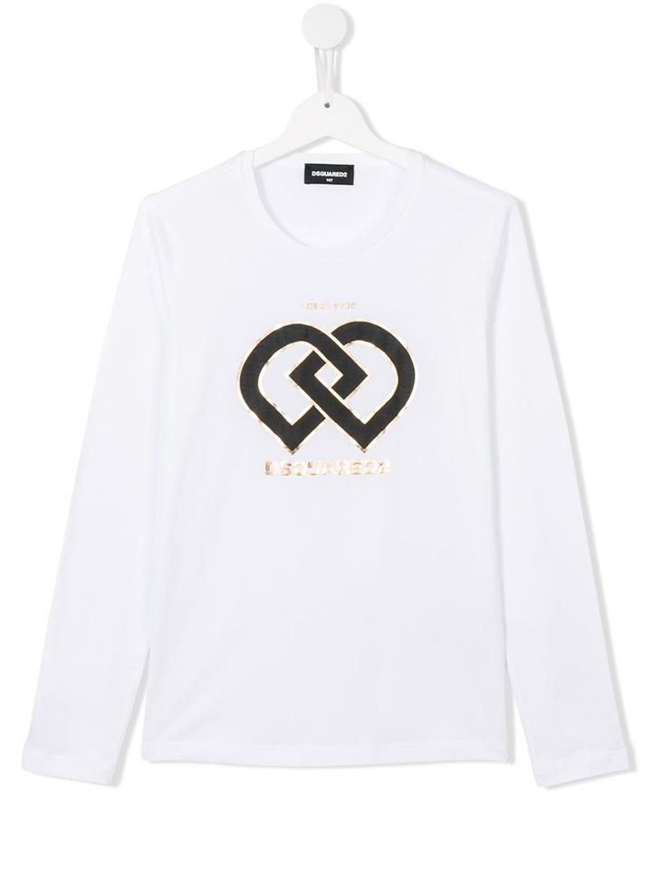 Dsquared2 Kids Dd Logo T-shirt