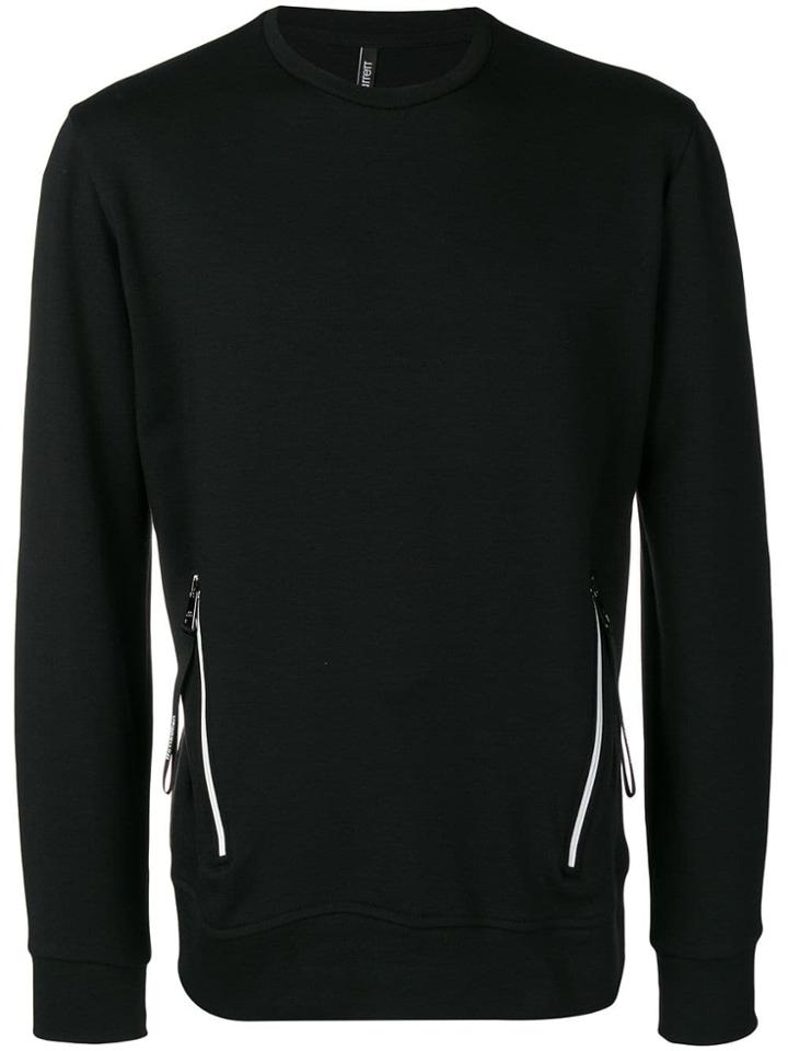 Neil Barrett Zipped Pocket Sweatshirt - Black