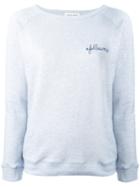 Maison Labiche #followme Sweater, Women's, Size: Medium, Pink/purple, Cotton