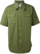 Telfar Cargo Pocket Shirt, Men's, Size: S, Green, Cotton