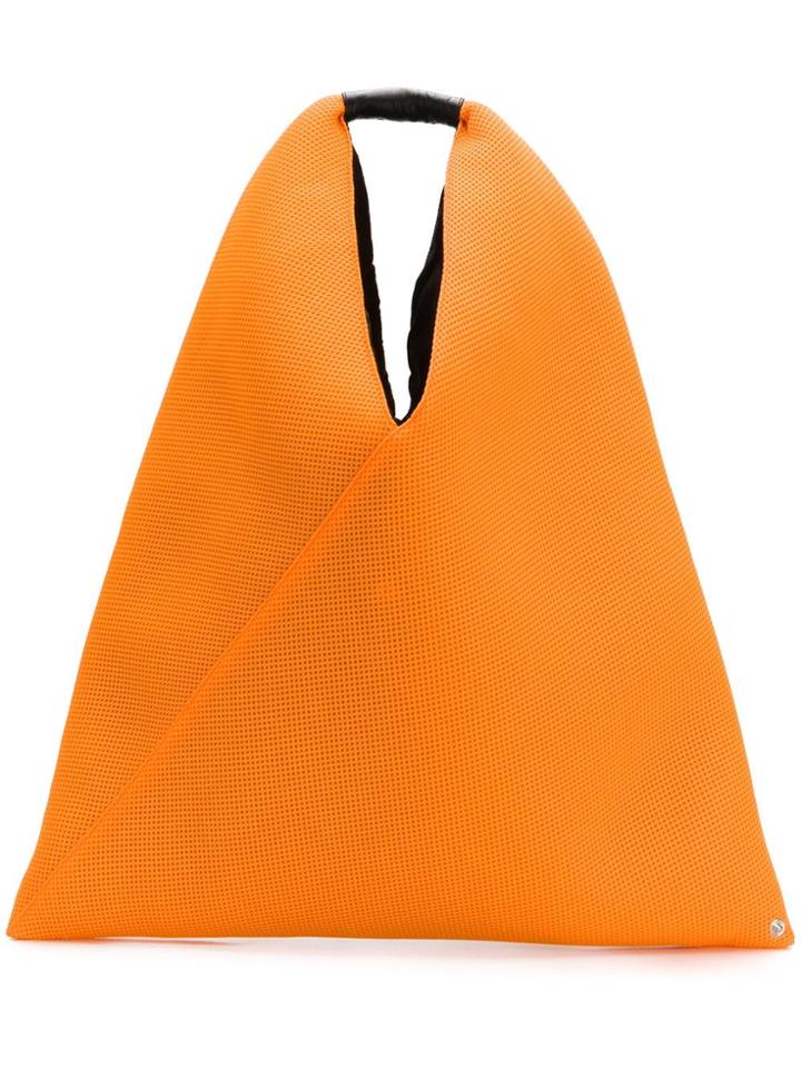 Mm6 Maison Margiela Japanese Mesh Tote - Orange