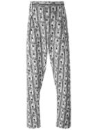 Lemaire Abstract Print Tailored Trousers