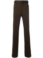 Prada Technical Jersey Trousers - Brown