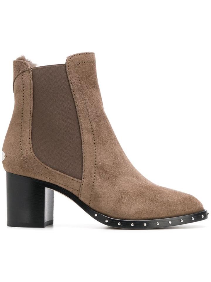 Jimmy Choo Merril 65 Boots - Neutrals