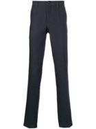 Ps By Paul Smith Tailored Embroidered Trousers - Blue