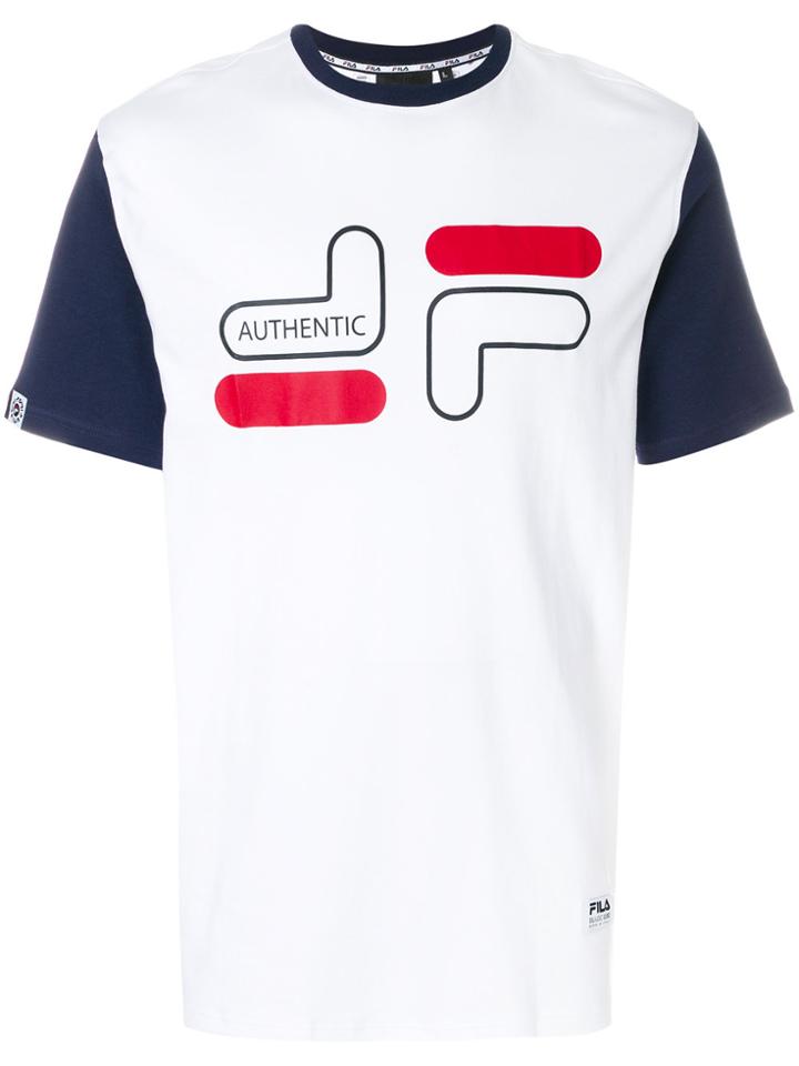 Fila Logo Print T-shirt - Multicolour
