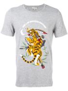 Paul & Joe 'ebengali' T-shirt, Men's, Size: Large, Grey, Cotton/polyester