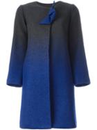 Armani Collezioni Front Knot Flared Coat