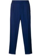 Cabane De Zucca Cropped Trousers - Blue