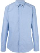 Givenchy Star Stud Collar Shirt, Men's, Size: 42, Blue, Cotton/brass
