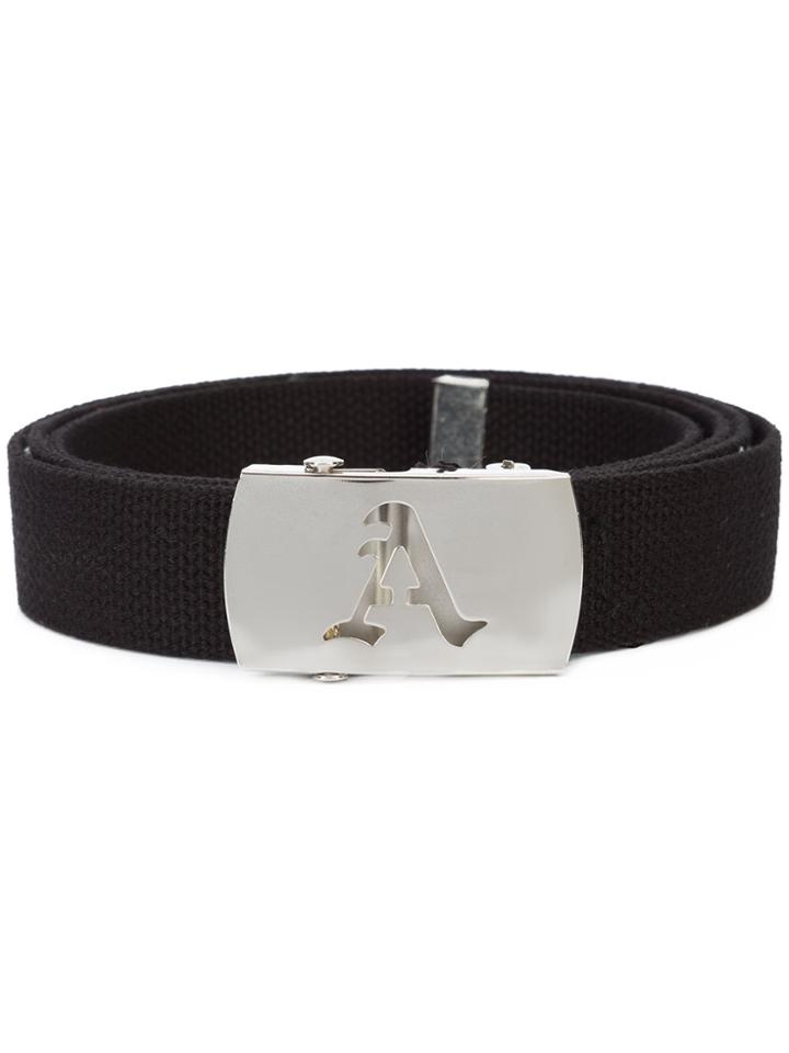 Adaptation Logo Buckle Belt - Black