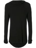 Stone Island High Standing Collar Cardigan - Blue