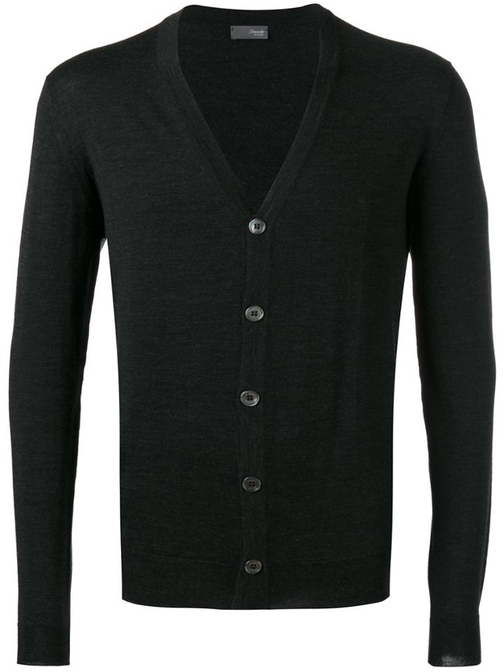 Drumohr V-neck Cardigan - Black