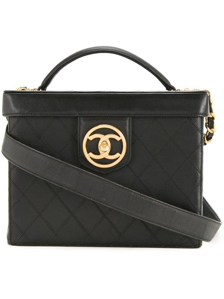 Chanel Pre-owned Cc 2way Cosmetic Bag - Black