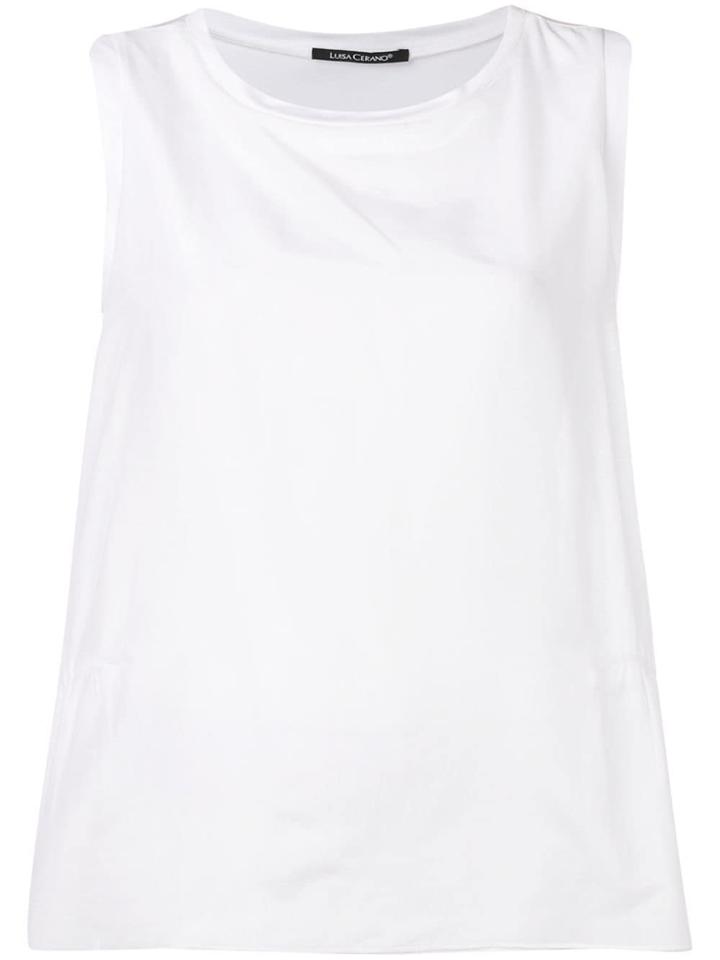 Luisa Cerano Vest Top - White