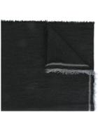Faliero Sarti 'millo' Scarf, Adult Unisex, Black, Silk/modal/cashmere/virgin Wool