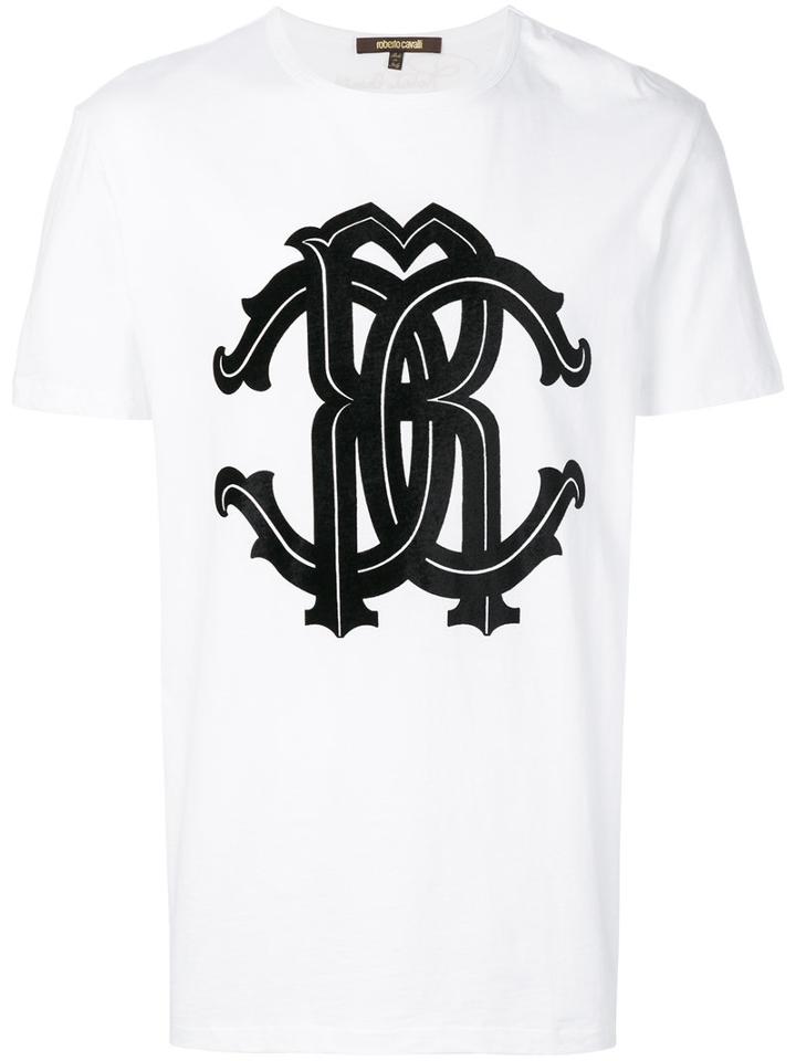 Roberto Cavalli - Logo Print T-shirt - Men - Cotton - S, White, Cotton