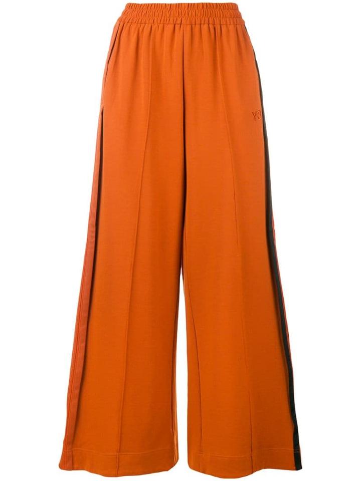 Y-3 Flared Sports Trousers - Yellow