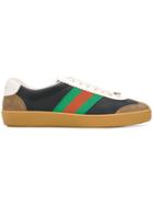 Gucci Web Stripe Sneakers - Black