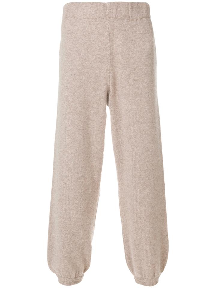 Jc De Castelbajac Vintage Classic Lounge Trousers - Nude & Neutrals