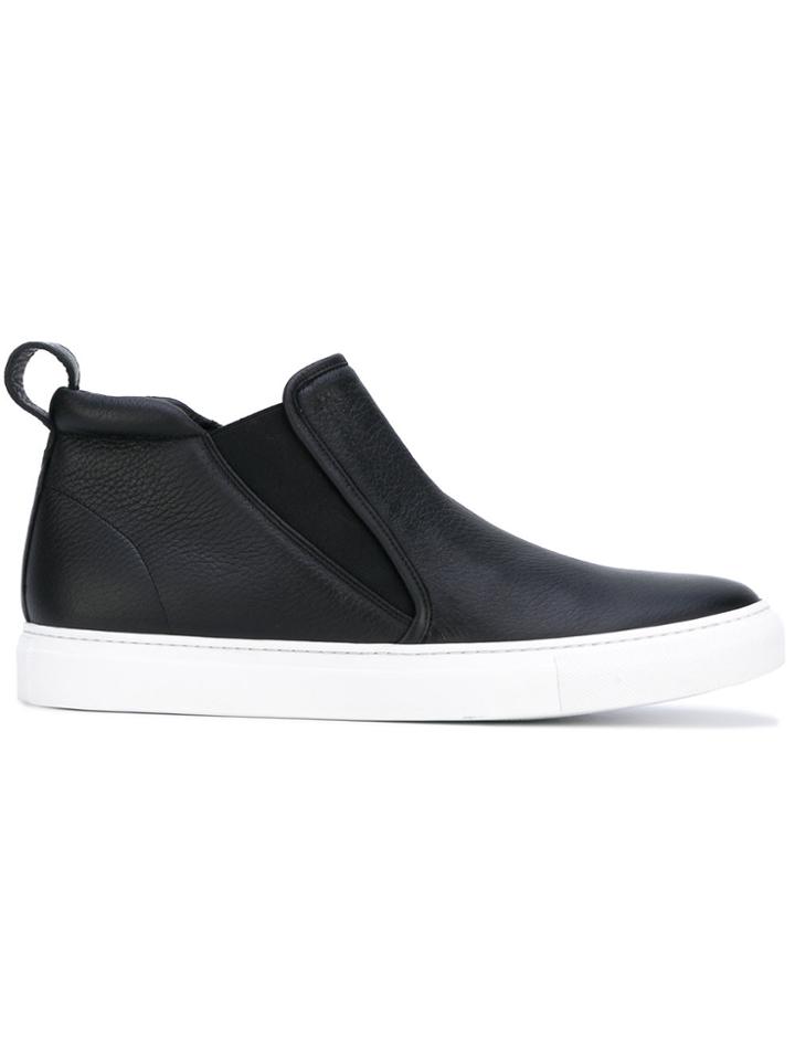 Aiezen Mid-top Trainers - Black