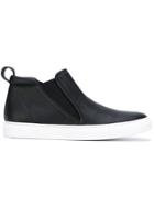 Aiezen Mid-top Trainers - Black