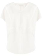 Drome Oversized Perforated Blouse - White