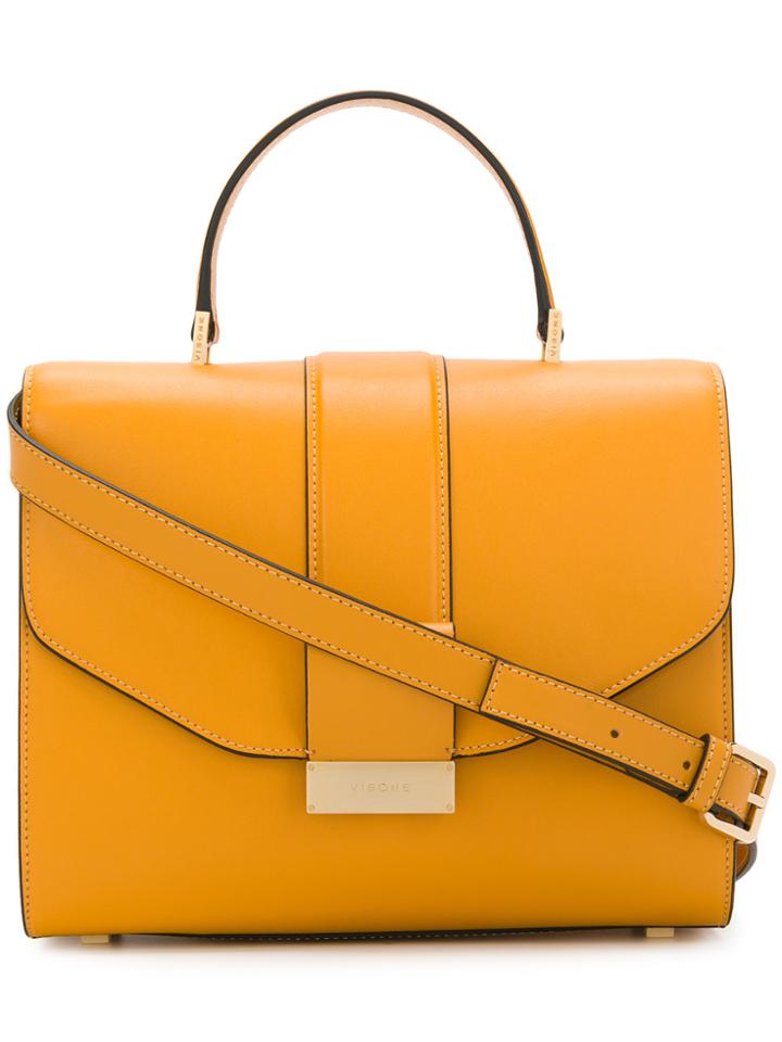 Visone Angie Medium Tote Bag - Yellow & Orange
