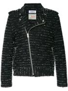 Coohem Biker Tweed Jacket - Black
